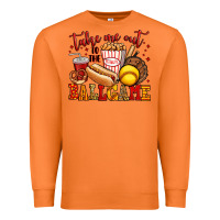 Carrot take me out to the ball game softball Premium Sweatshirt - Jasminsmagicworld