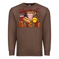 Chestnut take me out to the ball game softball Premium Sweatshirt - Jasminsmagicworld
