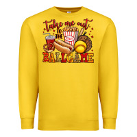 Lemon take me out to the ball game softball Premium Sweatshirt - Jasminsmagicworld