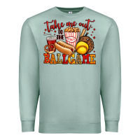 Seafoam take me out to the ball game softball Premium Sweatshirt - Jasminsmagicworld