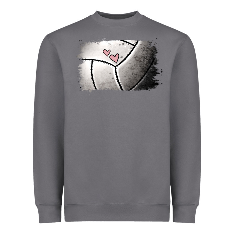 Volleyball Brushstroke Heavyweight Sweatshirt by RanaPortraitStore | Teevron