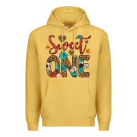 Antique Gold sweet one strawberry Premium Hoodie - Artiststas