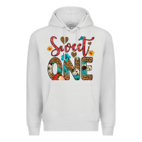 Dove Grey sweet one strawberry Premium Hoodie - Artiststas