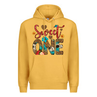 Mustard sweet one strawberry Premium Hoodie - Artiststas