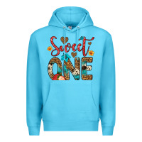Ocean Blue sweet one strawberry Premium Hoodie - Artiststas