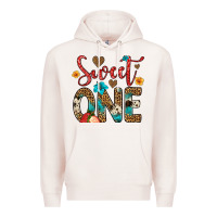 Pale Pink sweet one strawberry Premium Hoodie - Artiststas