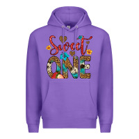 Purple sweet one strawberry Premium Hoodie - Artiststas