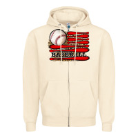Sandshell leopard baseball flag Zipper Hoodie - JahusDesignShop