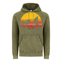 Vintage Olive sasquatch and unicorn vintage Vintage Hoodie - artisFamous