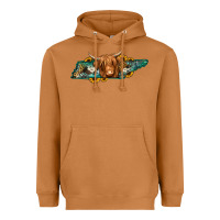 Meerkat tennessee map long haired cow Heavyweight Hoodie - Jasminsmagicworld