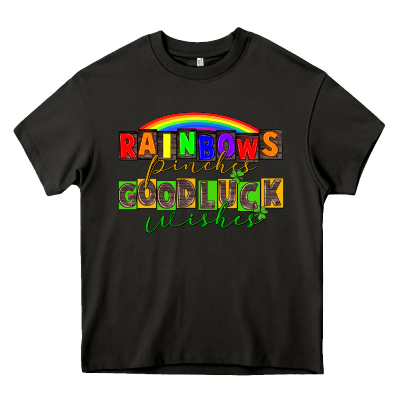 Rainbows Pinches Good Luck Wisher St. Patrick's Heavy Core Tee by CowGirlArtShop | Teevron