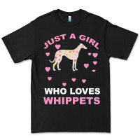 Black Just A Girl Who Loves Whippets Premium Tee - Bettercallsaul