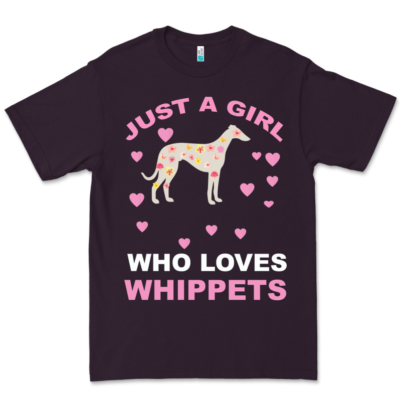Just A Girl Who Loves Whippets Premium Tee by Bettercallsaul | Teevron