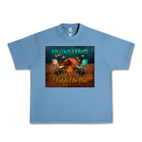 Pebble Blue falling leaves and nights like this mouse pad Urban Heavy Tee - BundleAndBundleShop