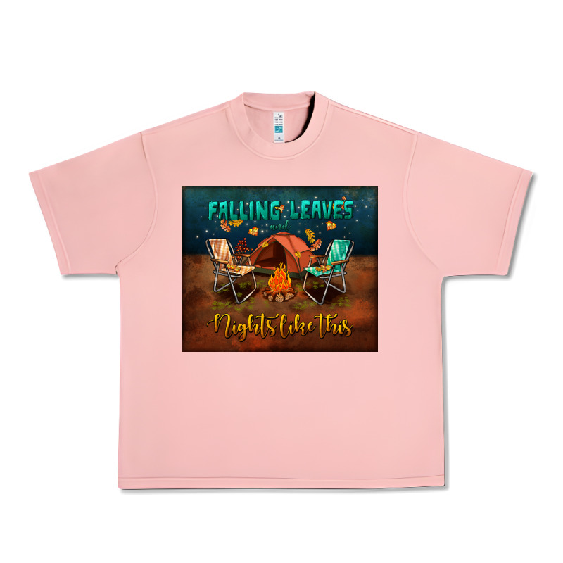 Falling Leaves And Nights Like This Mouse Pad Urban Heavy Tee by BundleAndBundleShop | Teevron