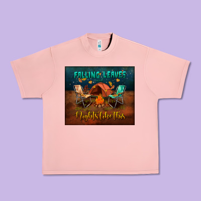 Falling Leaves And Nights Like This Mouse Pad Urban Heavy Tee Designed By Bundleandbundleshop