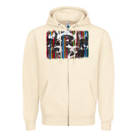 Sandshell cowhide, leopard serape backgraund Zipper Hoodie - JahusDesignShop