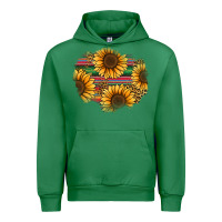 Emerald sunflower leopard serape patch Urban Hoodie - Jasminsmagicworld
