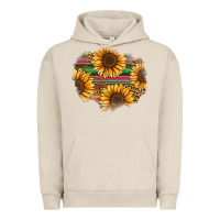 Pigment French Oak sunflower leopard serape patch Urban Hoodie - Jasminsmagicworld