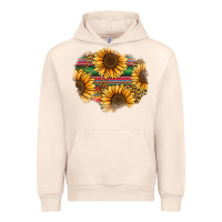 Sandshell sunflower leopard serape patch Urban Hoodie - Jasminsmagicworld