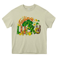 Mossy Feeling lucky St. Patrick's Day Heavy Core Tee - CowGirlArtShop