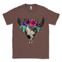 Chestnut cowhide bull skull Classic Tee - Jasminsmagicworld