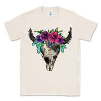 Natural cowhide bull skull Classic Tee - Jasminsmagicworld