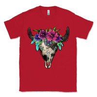 Red cowhide bull skull Classic Tee - Jasminsmagicworld
