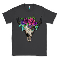 Smoke cowhide bull skull Classic Tee - Jasminsmagicworld