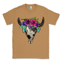 Toasted Coconut cowhide bull skull Classic Tee - Jasminsmagicworld