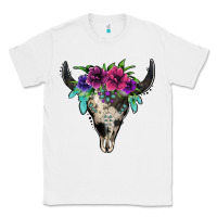 White cowhide bull skull Classic Tee - Jasminsmagicworld