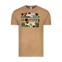 Vintage Camel Howdy Serape And Sunflower Vintage Tee - RanaPortraitStore