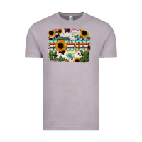 Vintage Zinc Howdy Serape And Sunflower Vintage Tee - RanaPortraitStore