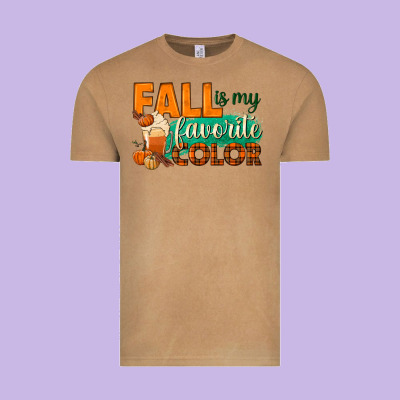 Fall Is My Favorite Color Vintage Tee Designed By Bundleandbundleshop