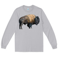 Moon Dust Bison Buffalo Long Sleeve Tee - LillyAllenDesigns