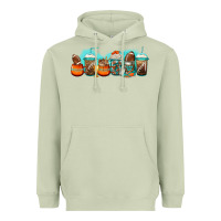 Matcha american football coffee cups Heavyweight Hoodie - Jasminsmagicworld