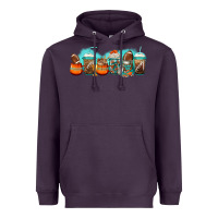 Plum american football coffee cups Heavyweight Hoodie - Jasminsmagicworld