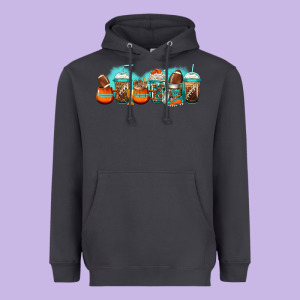 American Football Coffee Cups Heavyweight Hoodie Designed By Jasminsmagicworld