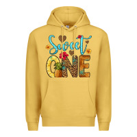 Antique Gold sweet one pineapple Premium Hoodie - Artiststas