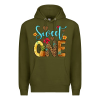 Army Green sweet one pineapple Premium Hoodie - Artiststas