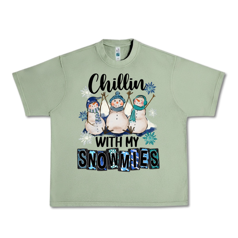 Chillin With My Snowmies Urban Heavy Tee by FaDigitalArtStudio | Teevron