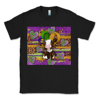 Black mardi gras cow Classic Tee - Artiststas