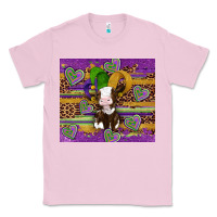 Bubblegum Pink mardi gras cow Classic Tee - Artiststas