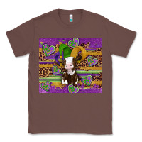 Chestnut mardi gras cow Classic Tee - Artiststas