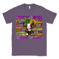 Lavender mardi gras cow Classic Tee - Artiststas