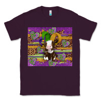 Plum mardi gras cow Classic Tee - Artiststas