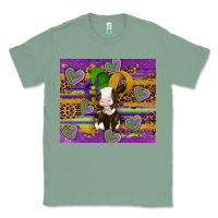 Sage mardi gras cow Classic Tee - Artiststas