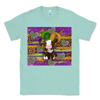 Seafoam mardi gras cow Classic Tee - Artiststas