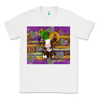 White mardi gras cow Classic Tee - Artiststas