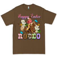 Cacao Happy Easter rodeo cowgirl Premium Tee - OliviaCreatesArt